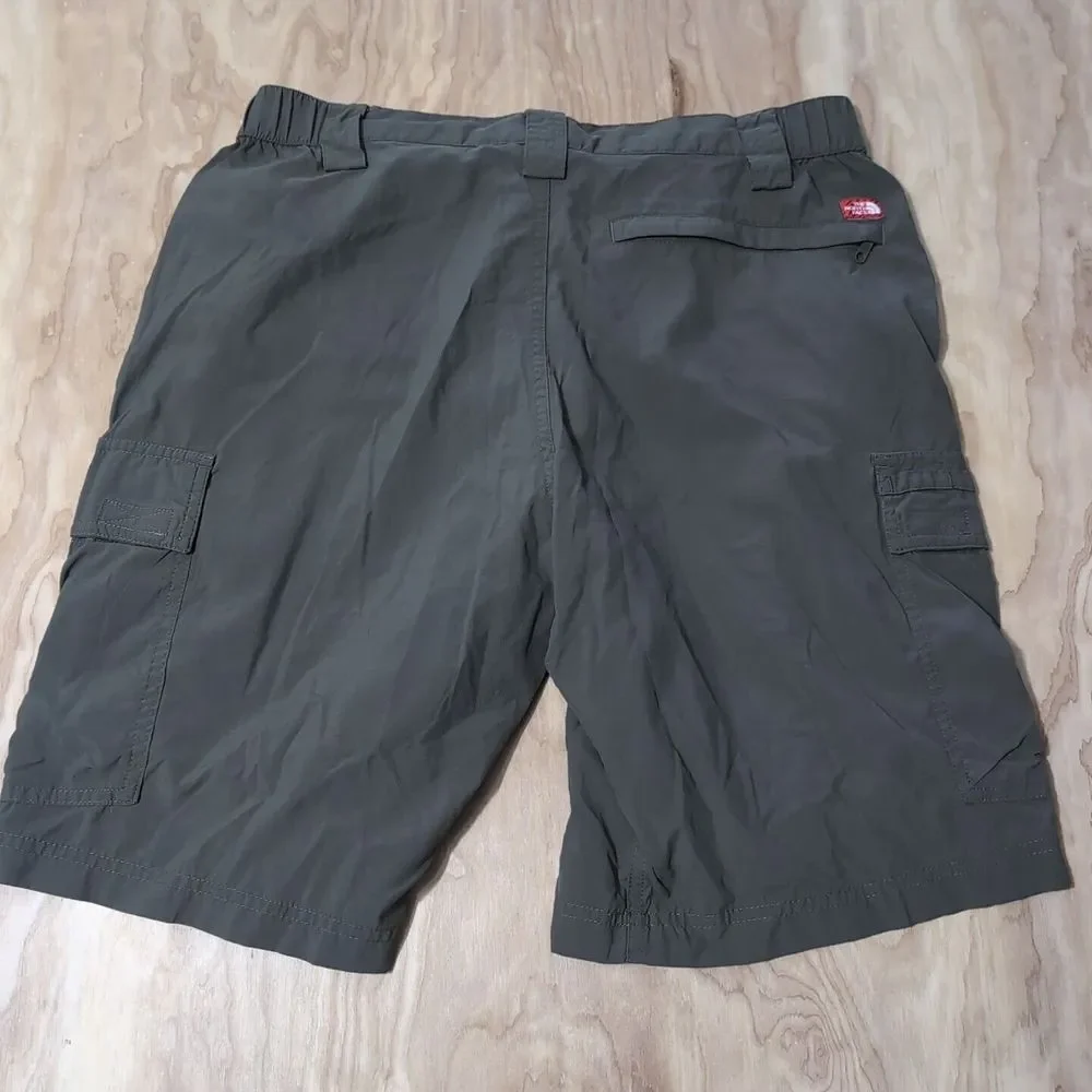 The‎ North Face Shorts Mens M Horizon Peak Cargo Elastic Waist Ripstop Nylon 31w